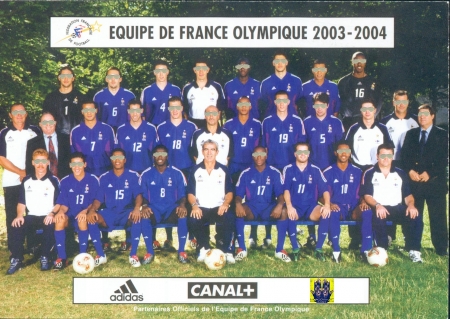 équipe de France Olympique 03/04